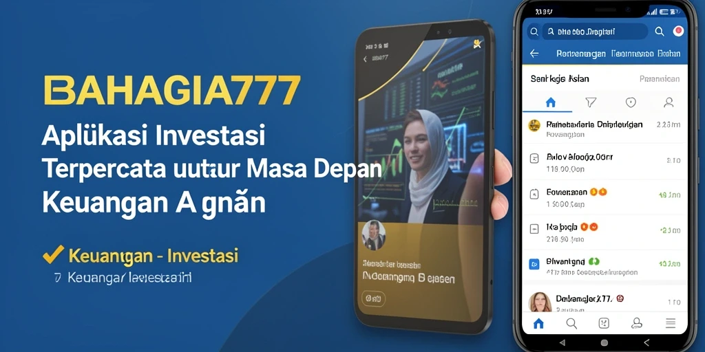Tampilan antarmuka aplikasi BAHAGIA777 yang intuitif dan informatif.