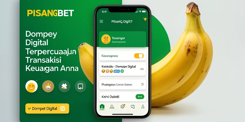 Antarmuka aplikasi PISANGBET yang intuitif dan modern.