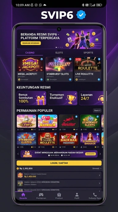 Kanal Resmi svip6 Untuk Pengguna Android Indonesia